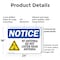 Signmission Rf Antenna Do Not Loiter Near Antenna, 24 in W x Rectangle, Plastic OS-2PACK-NS-P-1824-L-18104 - alternate 3